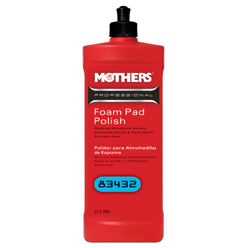 Mothers Professional Foam Pad Polish 32oz 946ml