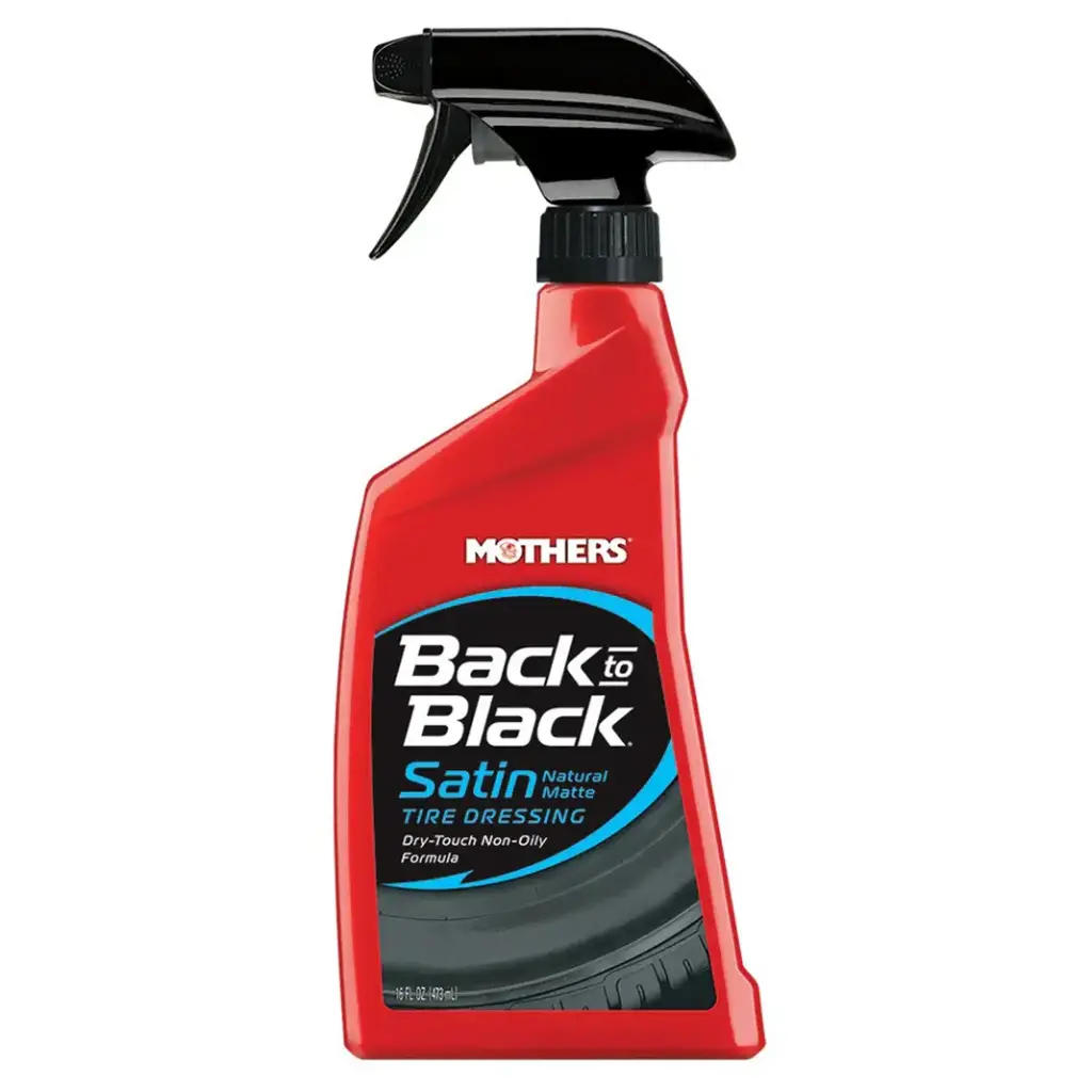 Mothers Back To Black Satin Tyre Dressing 16oz 473ml