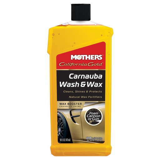 [MO-05676] Mothers California Gold Carnauba Wash & Wax 16oz 473ml