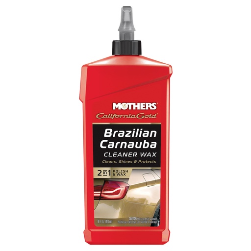 [MO-05701] Mothers California Gold Brazilian Carnauba Cleaner Wax - Liquid 16oz 473ml