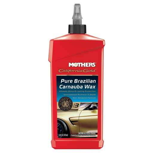 [MO-05750] Mothers California Gold Pure Brazilian Carnauba Wax - Liquid 16oz 473ml