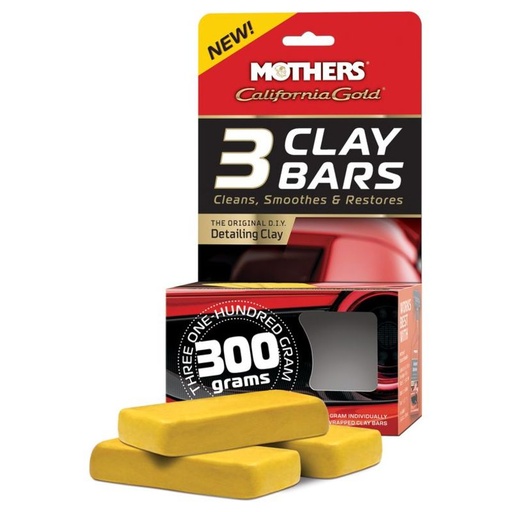 [MO-07242] Mothers California Gold 3 Clay Bars