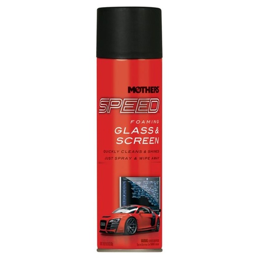 [MO-16619] Mothers Speed Foaming Glass & Screen Cleaner 18.5oz Aerosol