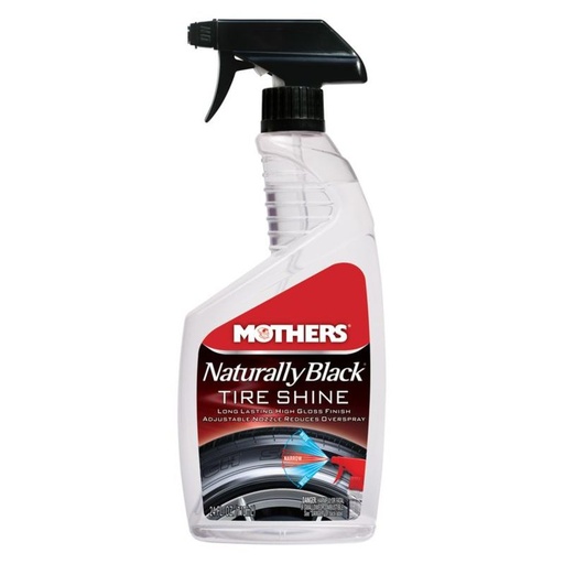 [MO-46924] Mothers Naturally Black Tyre Shine 24oz 710ml